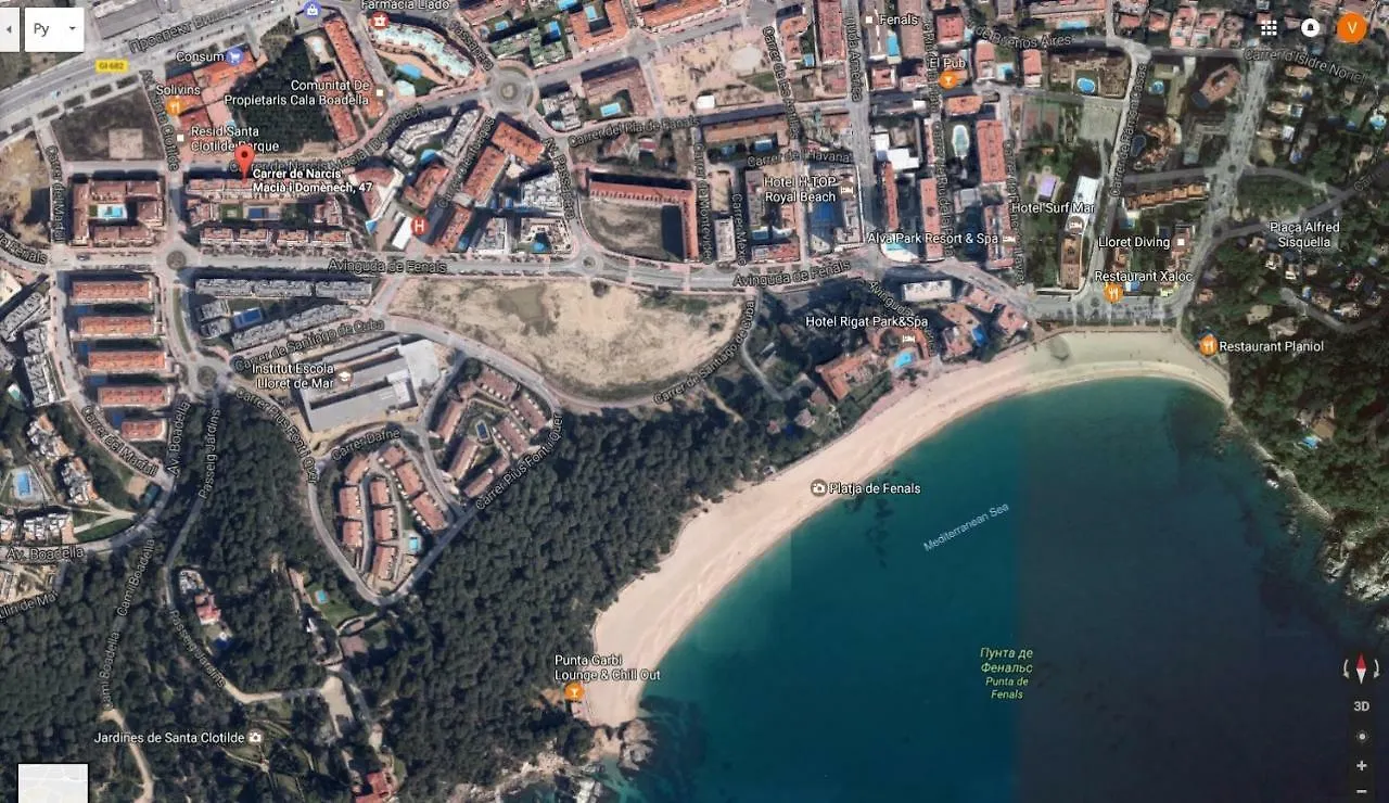 יורט דה מאר Al07 Apartamento A 300 Metros De La Playa De Fenals 0*, יורט דה מאר ספרד
